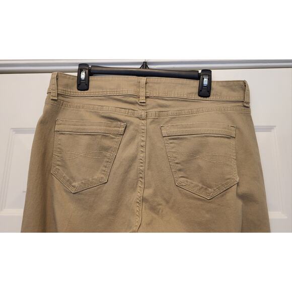 Riders By Lee Womens Jeans Beige Size 14M Relaxed Straight Fit Cotton Blend - Picture 5 of 13